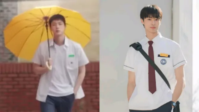 bts-jin-exudes-lovely-runner-sun-jae-vibes-in-run-jin-teaser-armys-speculate-byeon-woo-seok-cameo